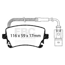 EBC UD076 - 78-83 Mazda RX7 2.3 (1.1 Rotary)(Rear Drums) Ultimax2 Front Brake Pads