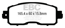 EBC UD1650 - 13+ Nissan Altima 2.5 (L33) Sedan Ultimax2 Front Brake Pads