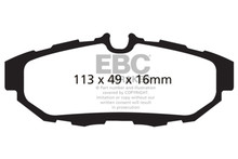 EBC UD1465 - 10-14 Ford Mustang 3.7 Ultimax2 Rear Brake Pads