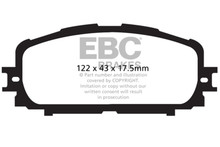 EBC UD1628 - 12+ Toyota Yaris 1.5 Ultimax2 Front Brake Pads