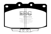 EBC UD331 - 86-89 Mazda RX7 2.4 (1.3 Rotary)(Vented Rear Rotors) Ultimax2 Front Brake Pads