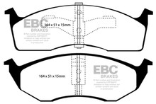 EBC UD642 - 95-97 Chrysler Concorde 3.3 Ultimax2 Front Brake Pads