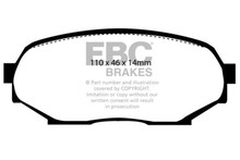 EBC UD525 - 90-93 Geo Storm 1.6 Ultimax2 Front Brake Pads