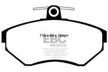 EBC UD704 - 97-02 Volkswagen Cabriolet 2.0 Ultimax2 Front Brake Pads