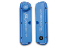 Ford Racing M-6582-LE302BL - Blue Satin Valve Covers