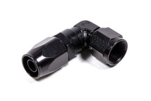 Fragola 109108-BL - 8AN x 90 Degree Low Profile Forged Hose End - Black