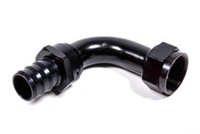 Fragola 209020-BL - 20AN Push-Lite End 90 Degree - Black