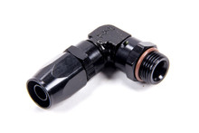 Fragola 189008-BL - 8AN x 90 Degree x 3/4-16 (8) Hose End - Black