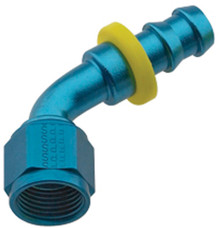 Fragola 206008 - 8AN Push-Lite End 60 Degree - Blue