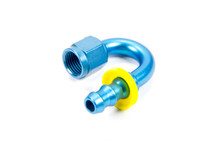 Fragola 218006 - 6AN Push-Lite End 180 Degree - Blue