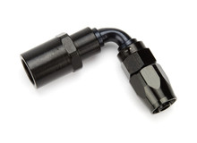 Fragola 229006B-6QD - 6AN Pro-Flow x 90 Degree 3/8 EFI Quick Disconnect Hose End - Black