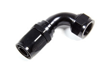 Fragola 229013-BL - 12AN Fem x -16AN Hose 90 Degree Expanding Hose End - Black