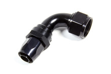 Fragola 229015-BL - 16AN Fem x -12AN Hose 90 Degree Reducing Hose End - Black