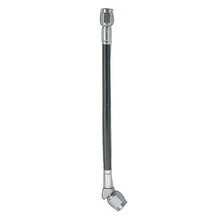 Fragola 342016 - 3AN Black Covered Assembly Straight x 45 Degree 16in