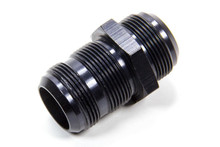 Fragola 483220-BL - 20AN Straight Bulkhead - Black
