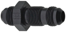 Fragola 483206-BL - 6AN Straight Bulkhead - Black