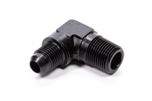 Fragola 482266-BL - 6AN x 3/8 NPT 90 Degree Adapter - Black