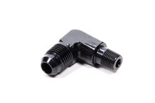 Fragola 482262-BL - 6AN x 1/8 NPT 90 Degree Adapter - Black