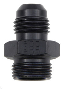 Fragola 491950-BL - 6AN x 5/8-20 Male Adapter-Carter - Black