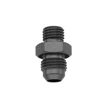 Fragola 491954-BL - 6AN x 12mm x 1.25 Male Adapter-Solex - Black