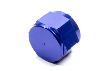Fragola 492916 - 16AN Aluminum Flare Cap - Blue