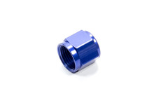 Fragola 492910 - 10AN Aluminum Flare Cap - Blue
