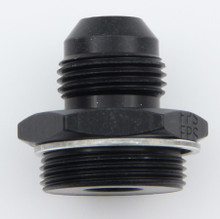 Fragola 491965-BL - 8AN x 1-20 Male Adapter Rochester - Black