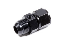 Fragola 495014-BL - Inline Gauge Adapter -12AN Male x -12AN Fem - Black