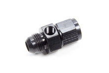 Fragola 495006-BL - Inline Gauge Adapter -8AN Male x -8AN Fem - Black