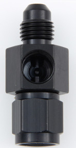 Fragola 495000-BL - Inline Gauge Adapter -4AN Male x -4AN Fem