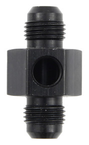 Fragola 495001-BL - Inline Gauge Adapter -6AN x -6AN Male - Black