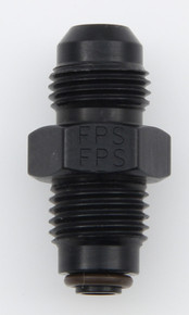 Fragola 491962-BL - 6AN x 14mm x 1.5 Male Adapter-F.I. - Black