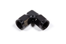 Fragola 496306-BL - 6AN x 90 Degree Female Coupler - Black