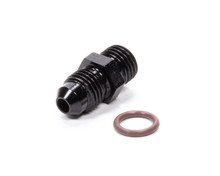 Fragola 495125-BL - 4AN x 7/16 - 20 (4) Radius Fitting - Black