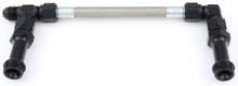 Fragola 920023-BL - 8AN Pro Stock Fuel Line Kit - 4150 Black