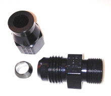 Fragola 892005-BL - 6AN Male x 5/16in Tube AN Adapter Fitting Black