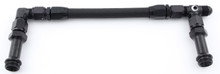 Fragola 930005-BL - 7/8-20 Dual Inlet 4500 -8AN Competition Fuel Line Kit