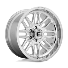 Fuel Wheels D72122207347 - Aluminum Wheels 22X12 Ignite D721 5 On 127 High Luster Polished 78.1 Bore -43 Offset Fuel Off Road Wheels