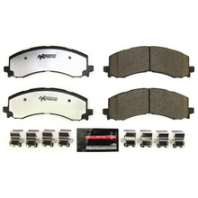 PowerStop Z36-2382 - Power Stop 21-22 Ford F-150 Front Z36 Truck & Tow Brake Pads w/Hardware