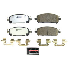 PowerStop Z36-2413 - Power Stop 2022 Nissan Pathfinder Front Z36 Truck & Tow Brake Pad w/Hardware