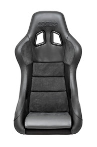 Sparco 008012RPNR - Seat QRT Performance Leather/Alcantara Black (Must Use Side Mount 600QRT)