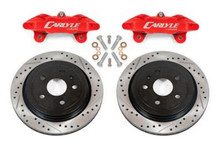 BMR DBK573 - 14-19 Chevrolet Corvette Brake Kit For 15in Conversion Drilled And Slotted Rotors/Red Calipers