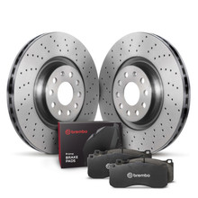 Brembo KTX4072 - OE 97-99 Audi A4/A4 Quattro Front Disc Brake Kit