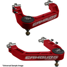 Camburg CAM-310184-RED - Toyota Tacoma 05-23 / 4-Runner 03-23 / FJ 07-14 KINETIK V2 Billet Uniball Upper Arms (Red)