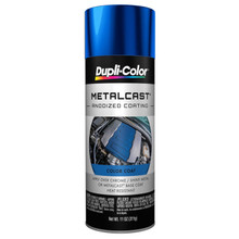 Duplicolor Paint MC201 - Dupli-Color Metalcast Anodized Coating; Blue; 11 oz