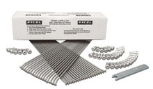 Excel XS0-41167 - Rear Spoke/Nipple Set - 10 Gauge / 32 Qty - Silver
