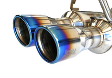 Invidia HS22TGCGM2RTL - 22+ Toyota GR Corolla R400 Rolled Titanium Tip Cat-Back