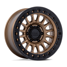 KMC KM552ZB18908818 - Km552 Ims 18X9 Matte Bronze With Gloss Black Lip