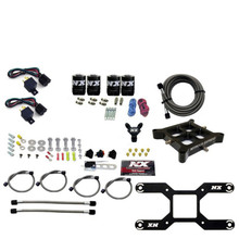 Nitrous Express 66442-00 - Dry Quad Stage Billet Crossbar Plate System 100-2000hp (4150 Flange) w/o Bottle