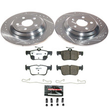PowerStop K8933-36 - Power Stop 2023 Ford Bronco Sport Rear Z36 Truck & Tow Brake Kit